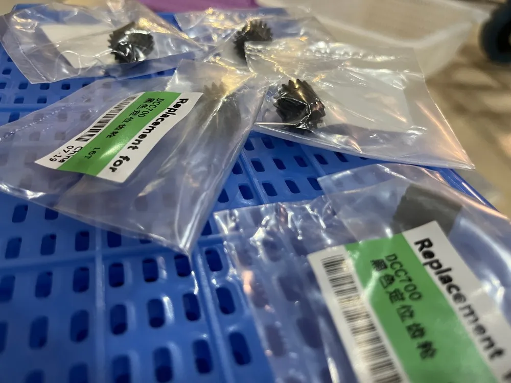 

5pcs Pre-Registration Transport Drive Motor Gear For Xerox 700 770 550 560 C60 C70 C75 J75 DocuColor 240 242 250 252 127K51970