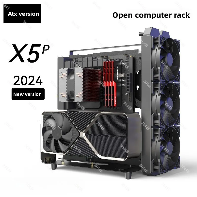 

ATX Open Frame PC Case KooZero IceShip X5P 2024 Desktop Case