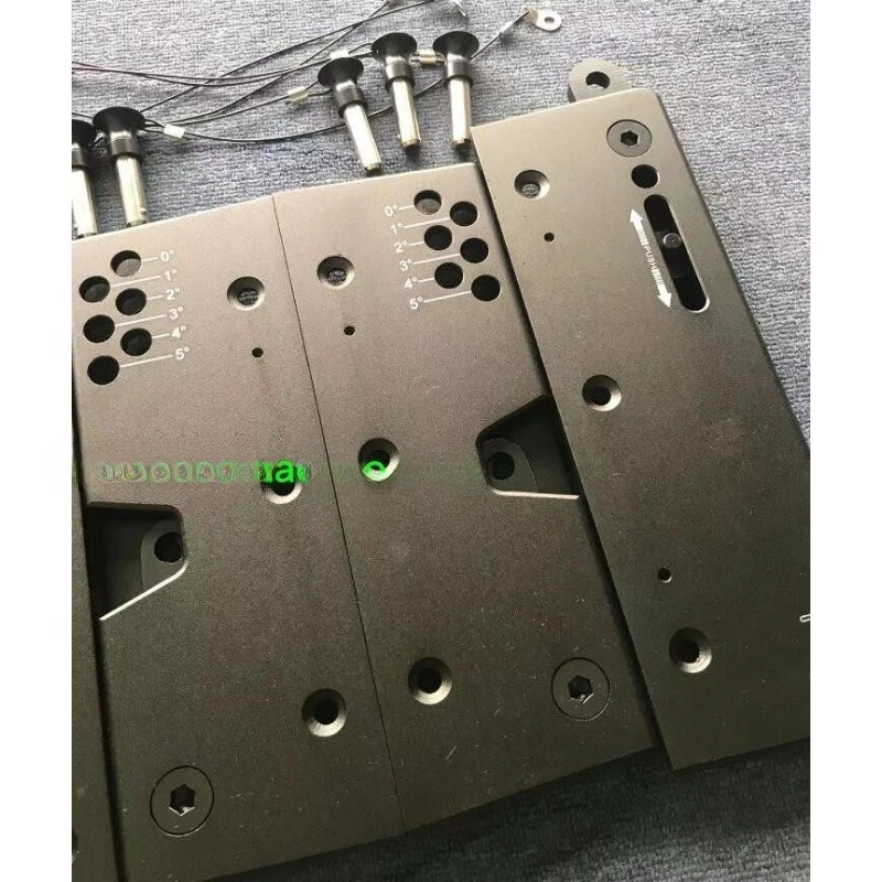 Double 10-inch linear array hanger aluminum alloy hanger P-type aluminum accessories