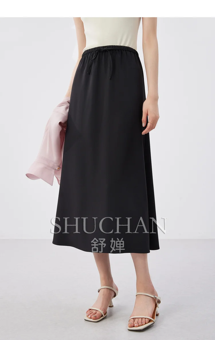 

Summer Sunscreen , Cool Feeling, Quick Drying, Elastic Waist A Long Skirt Women Faldas Largas Skirts for Women