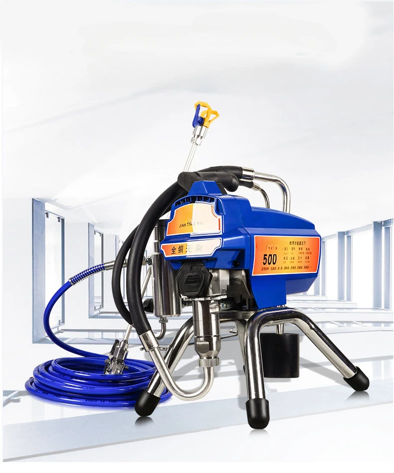 4000W latex paint sprayer paint coating 220V electric high pressure airless automatic stop without spraying