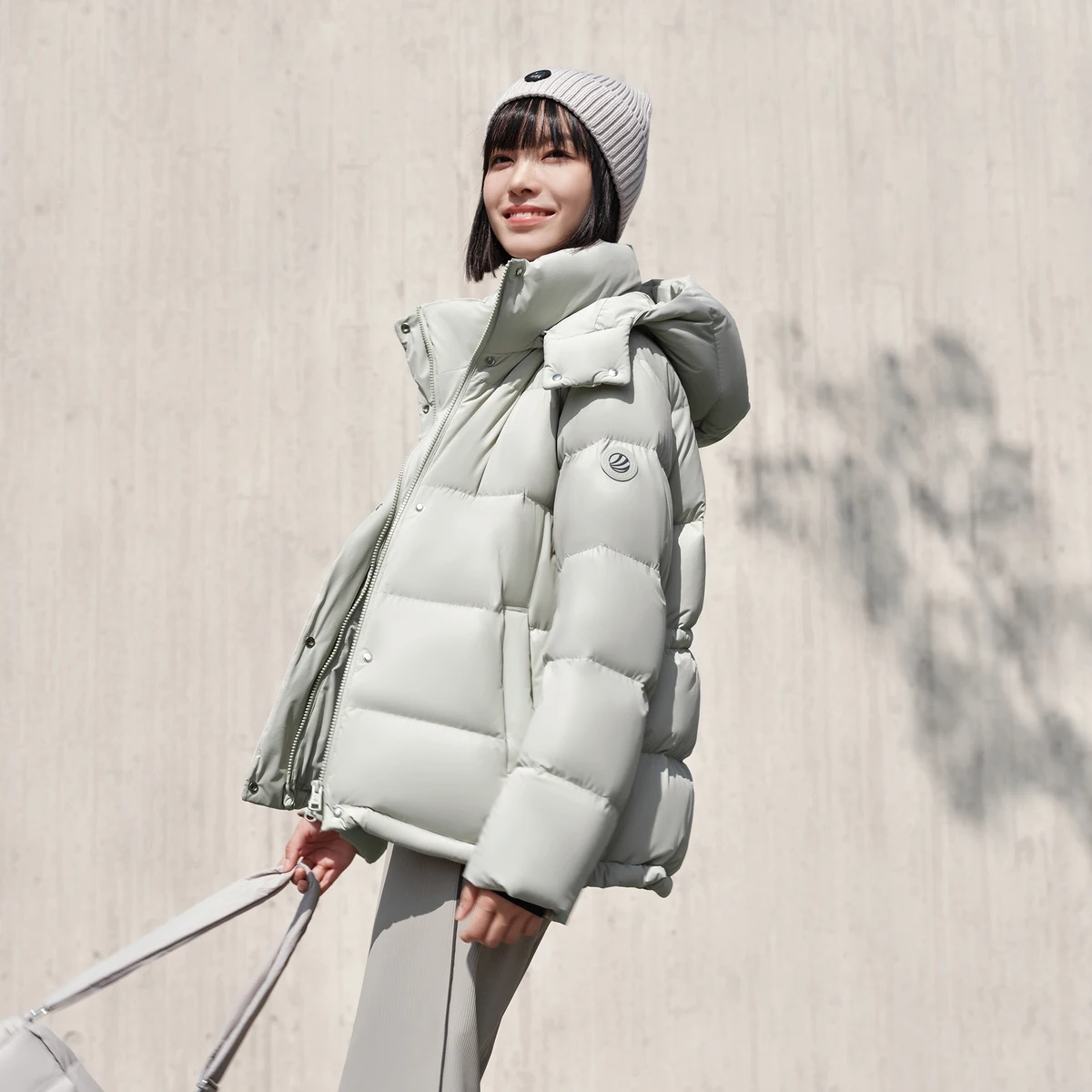 BOSIDENG Winter 90% Duck Down Jacket for Women casual winter jacket deep winter Puffer Jackets thicken Warm