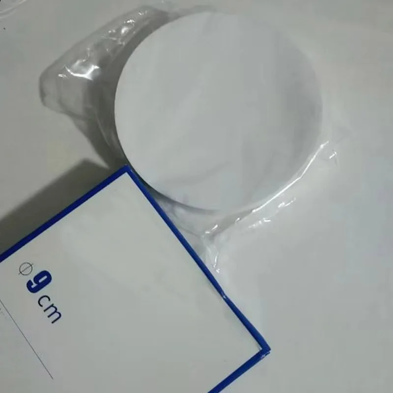 5packs(500pcs) Dia 7/9/11/12.5/15/18cm Fast / Medium / Slow Speed Qualitative Filter Paper for Lab Funnel Use