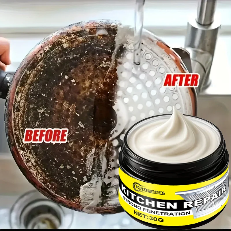 Versatile Metal Repair Compound - Restores, Effective Solution for Kitchen And Bathroom Surfaces, Tackles Rust Stains, Easily Fi