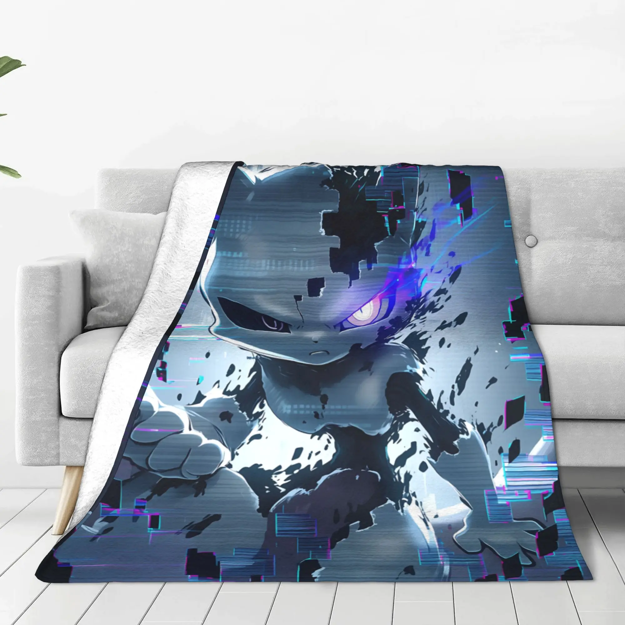 1PC Home Pokemons  Blanket Throw Super Cosy Plush Living Room Sofa