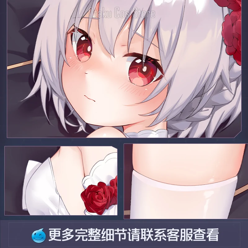 هونكاي أنيمي تأثير 3 تيريزا نهاية العالم مثير Dakimakura هينغ الجسم حالة Otaku اليابانية وسادة غطاء الوسادة الفراش YT #3