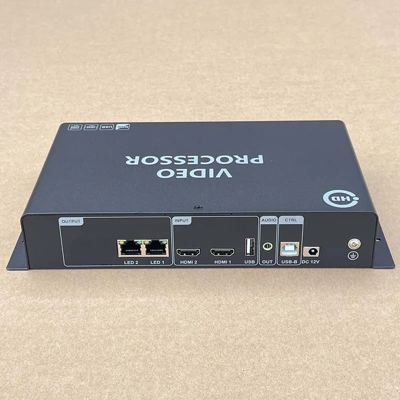 LED Display Screen HD-KV210 Video Processor Full Color HUB75 LED Panel LED Video Wall TV LED Digital Signage Matrix Controller