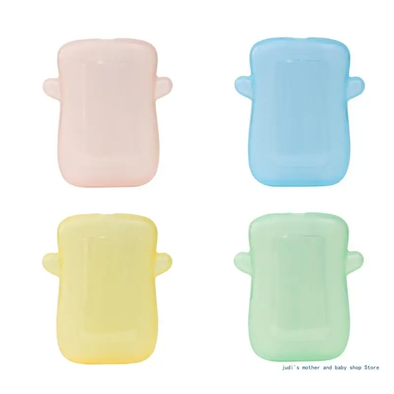 67JC Leak-Proof Squeeze Mess-Free Feeding Toddlers Mealtime Essential for Kids