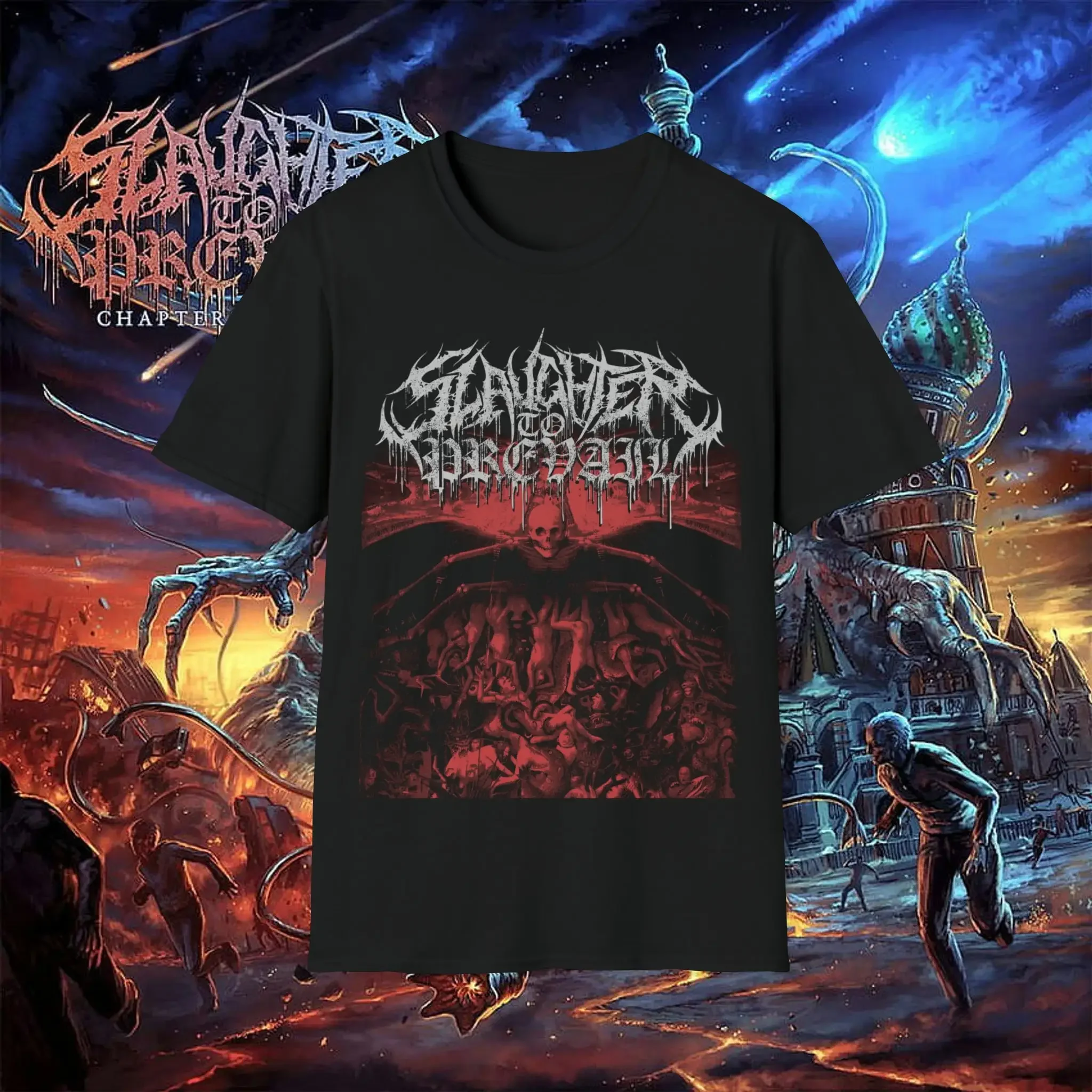 Slaughter to Prevail T-shirt Metal Band Shirt Kostolom