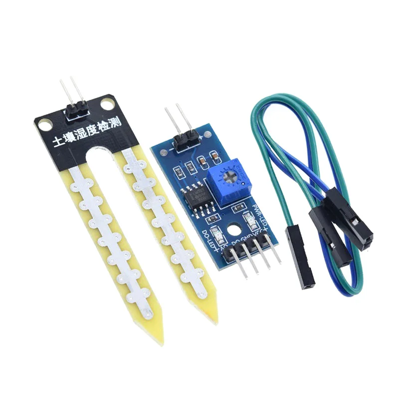 Smart Electronics Soil Moisture Hygrometer Detection Humidity Sensor Module DIY Robot Smart Car Soil Humidity Sensor Module