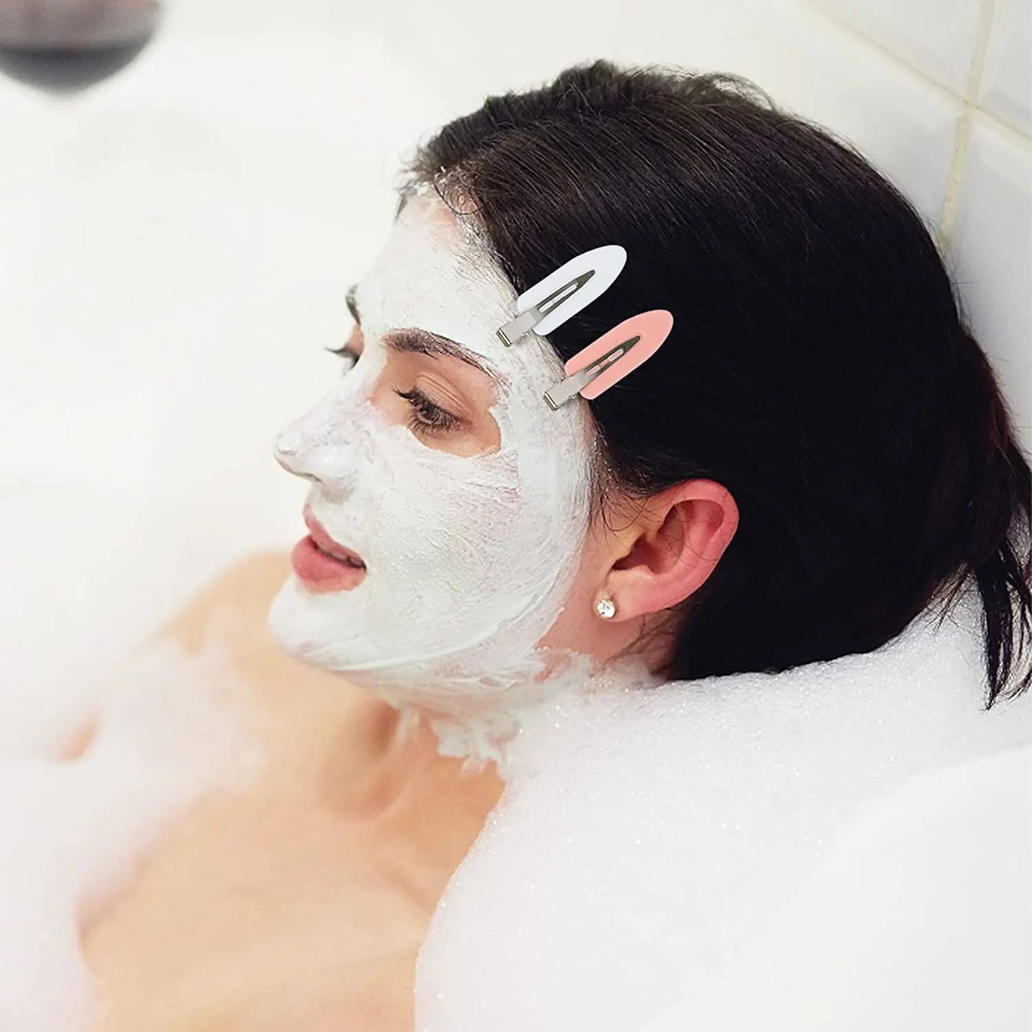 10 قطعة/المجموعة لا تجعد مقاطع الشعر الأساسية للنساء الفتيات تصفيف الشعر ماكياج لا بيند دبابيس الشعر المشابك موضة إكسسوارات الشعر