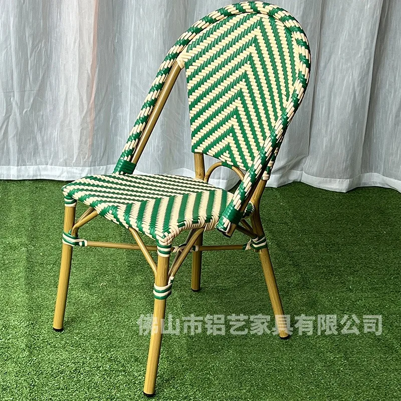 Furniture for small-sized apartments balcony rattan chair Internet celebrity waterproof sunscreen garden outdoor