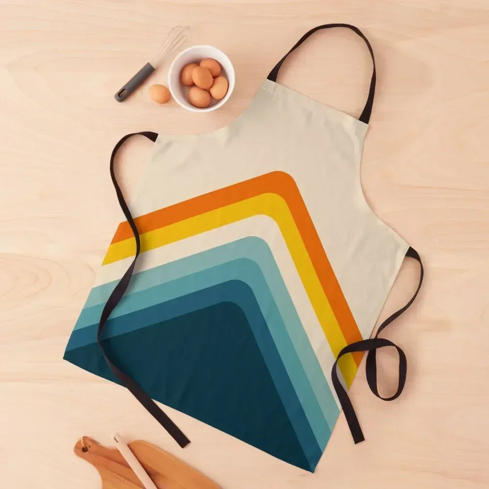 

70s Retro Stripes Apron Kitchen Things For Home Chef Accessories Home And Kitchen Kitchen Women Apron
