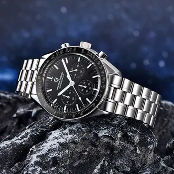 8 best sales ساعة ظهر من الفولاذ المقاوم للصدأ، مقاومة للماء - №3