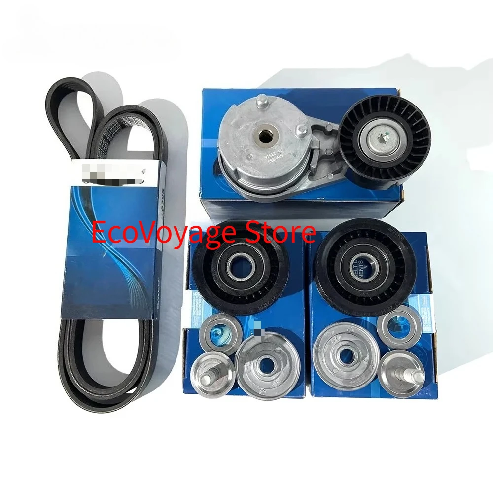 3.0 V6 D Gen2 DRIVE BELT TENSIONER KIT for LAND RANGE ROVER IV SPORT L494 DISCOVERY 5 LR5 LR071038 LR079293 LR036304