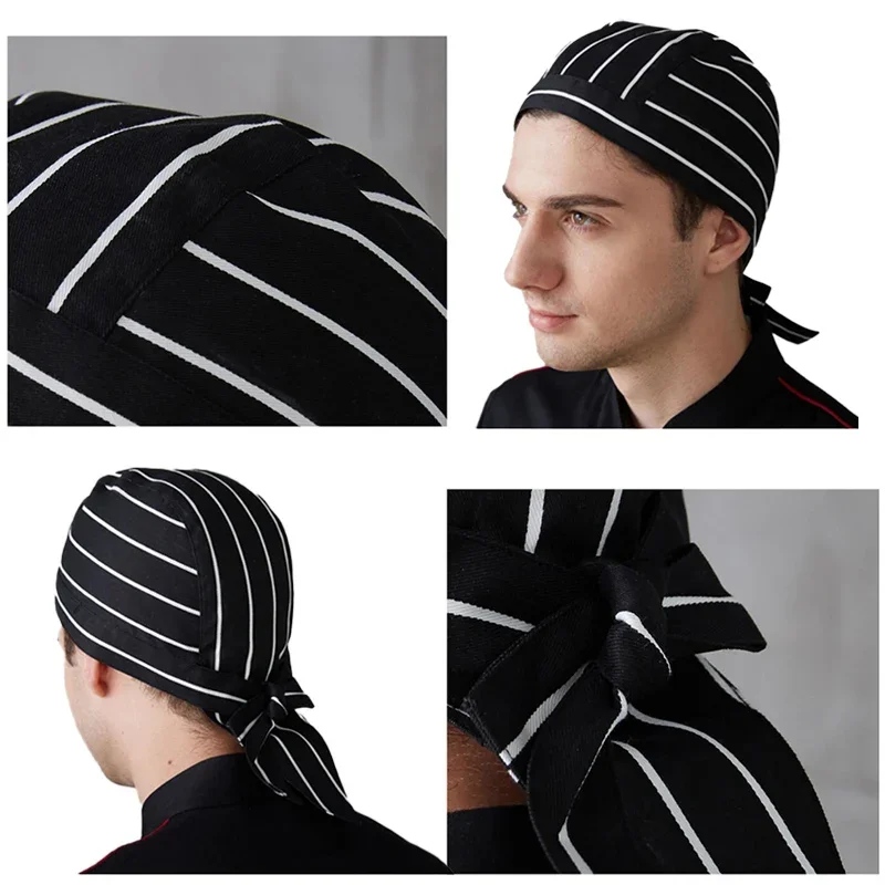 2個または4個入り ユニセックス トップシェフ 海賊帽 ホテル レストラン 食堂 ベーカリー キッチン 作業着 マスタークック フォワードキャップ ウェイターハット