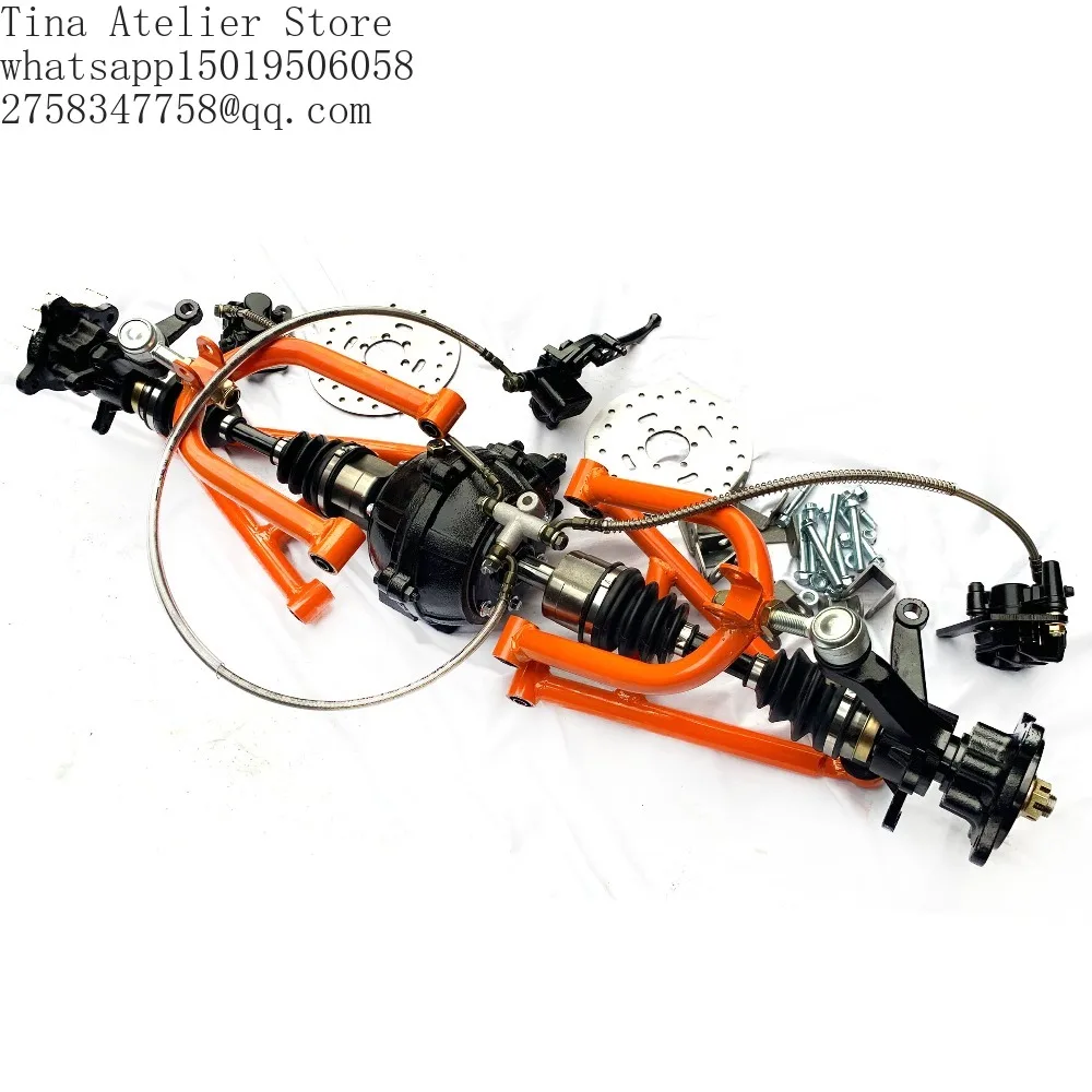 Go Kart Karting Four Wheel ATV UTV Buggy Quad 4WD Front Swingarms Differential Drive Shaft Axle Universal Joints With Brake