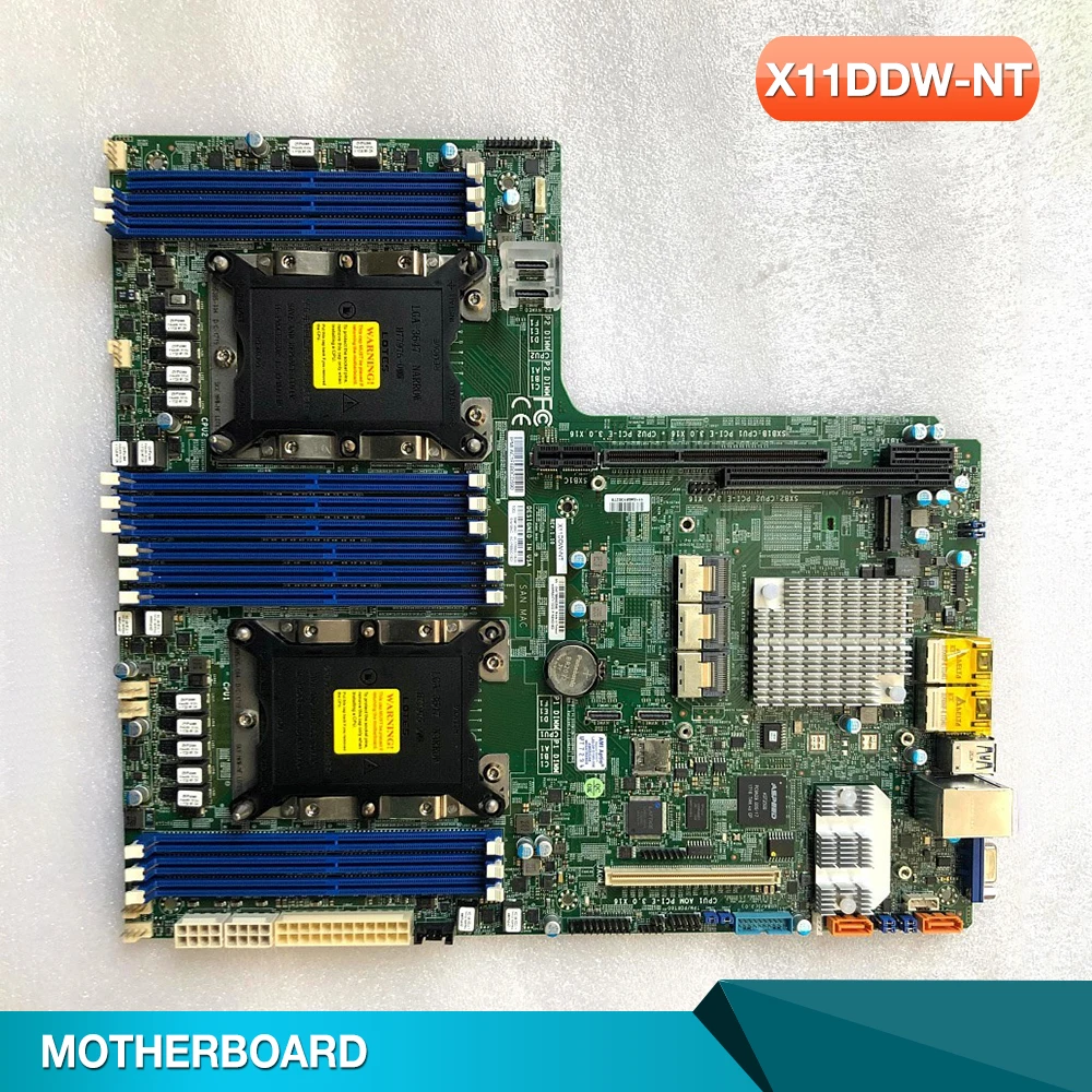 

X11DDW-NT For Supermicro Motherboard Xeon Scalable Processors DDR4 LGA-3647