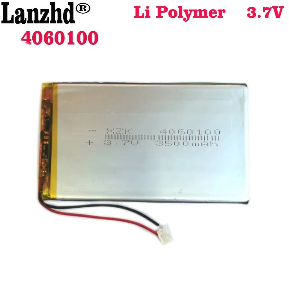 1-12 pcs 4060100 Li Polymer battery 3.7V 3500MAH For Tablet computer game console monitoring device 100*60*4mm