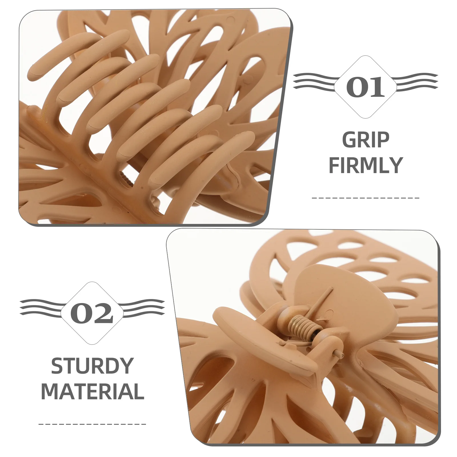 

8pcs Butterflies Clips Large Barrettes For Women Thick Hair Jaw Clips Pack Suitable For Long Short Hair Party Wedding Prom