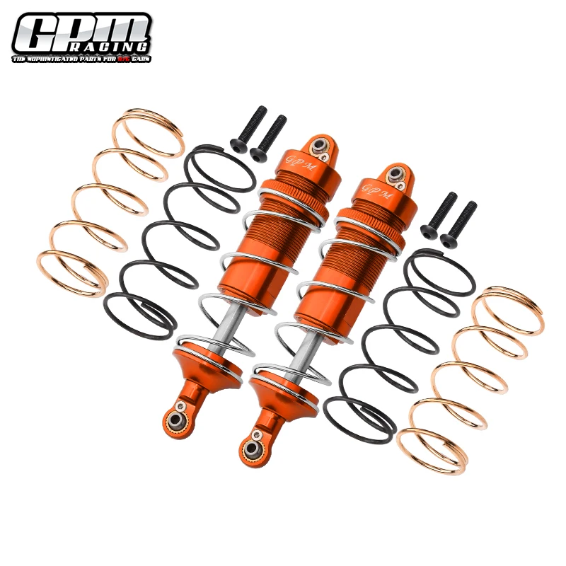 Aluminiowe amortyzatory sprężynowe GPM z przodu 107MM do 1/10 Kraton 4X4 4S-ARA 102690    ARRMA