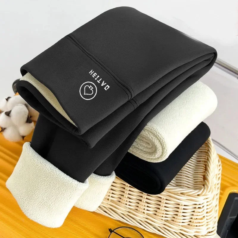 المرأة عالية الخصر Fce اصطف جلد arkskin اليوغا السراويل ثي الدافئة الساق التخسيس الخريف الشتاء تسعة قطع Cosite النسيج السراويل