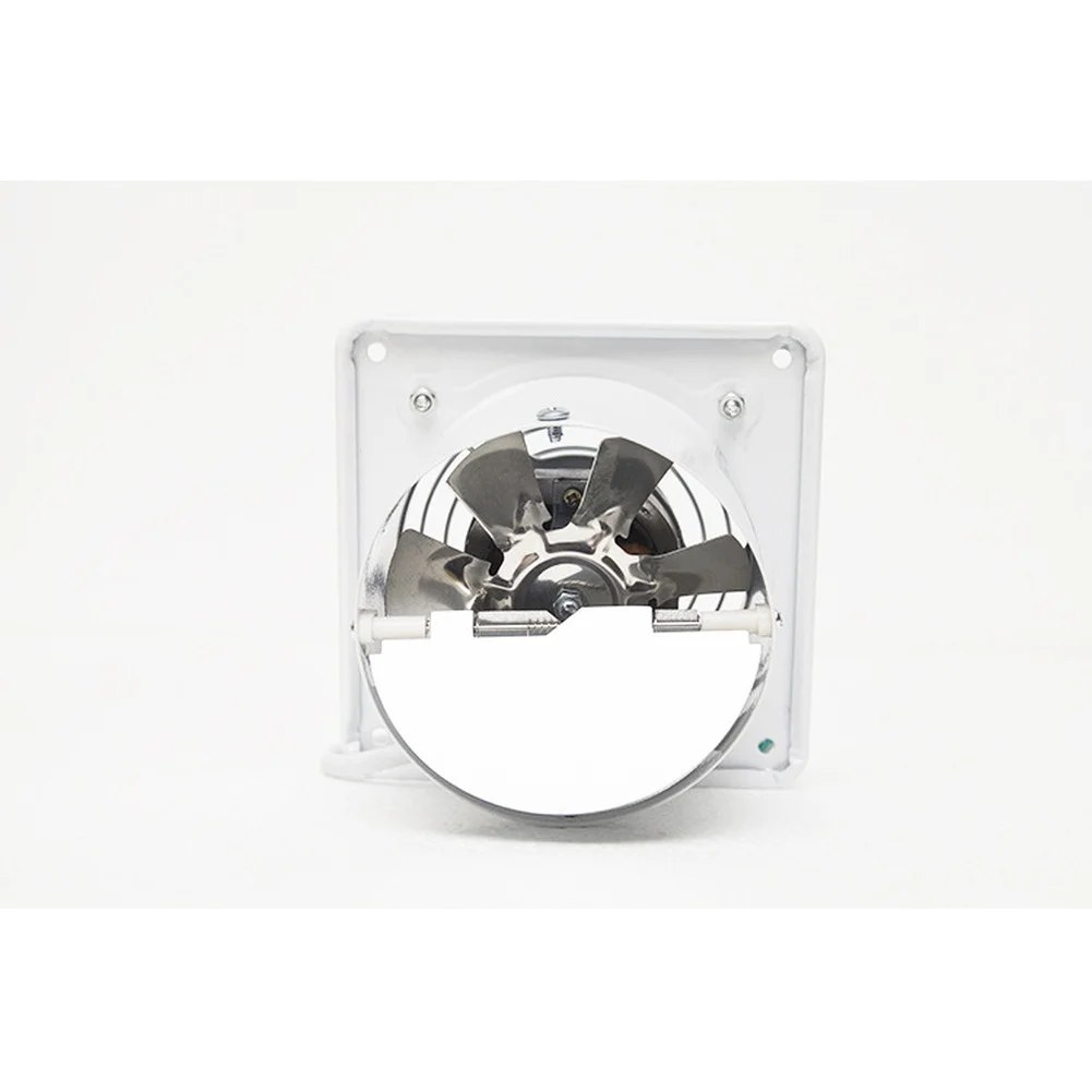 

4 Inch Low Noise Exhaust Fan 100mm All Metal Ventilation Fan for Kitchen Bathroom Window Wall Mount Air Exchange