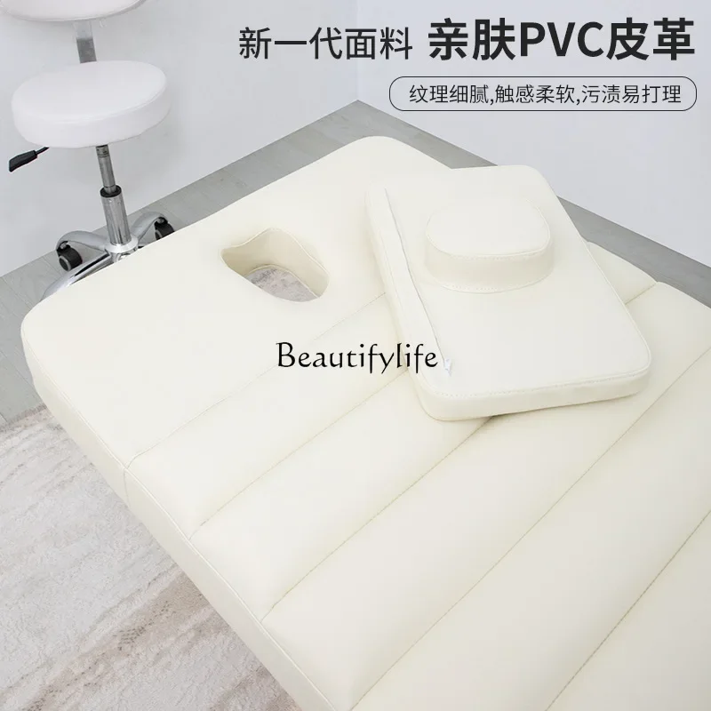 02 سرير تدليك التجميل الكهربائي سرير معالجة تدليك الرفع متعدد الوظائف #4