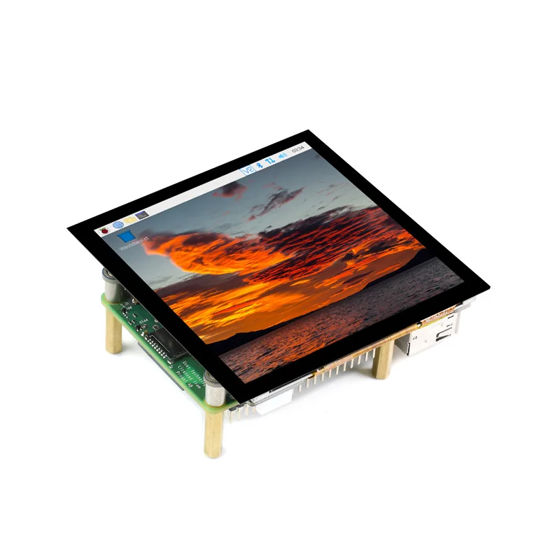 Raspberry pi Polegada Compatível com Hdmi Lcd Tela de Toque Capacitivo de Polegadas 720 × 720