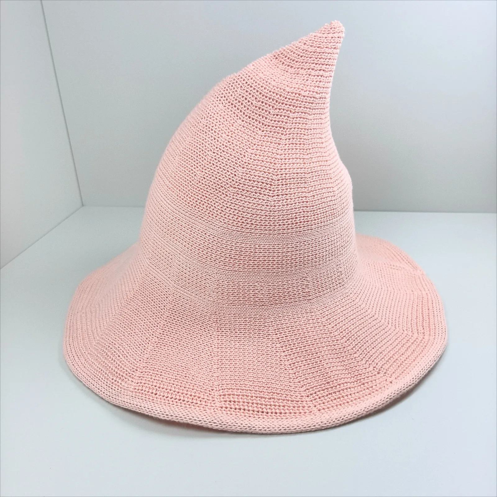 1 piece of Halloween witch hat dress up party costume ball hat retro knitted hat holiday decoration