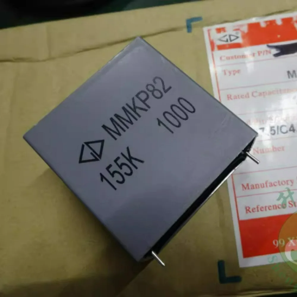 

Конденсатор пленочный Fara MMKP82 1.5мкФ/1000В 1u5 155, новый, 38мм, C823A155K
