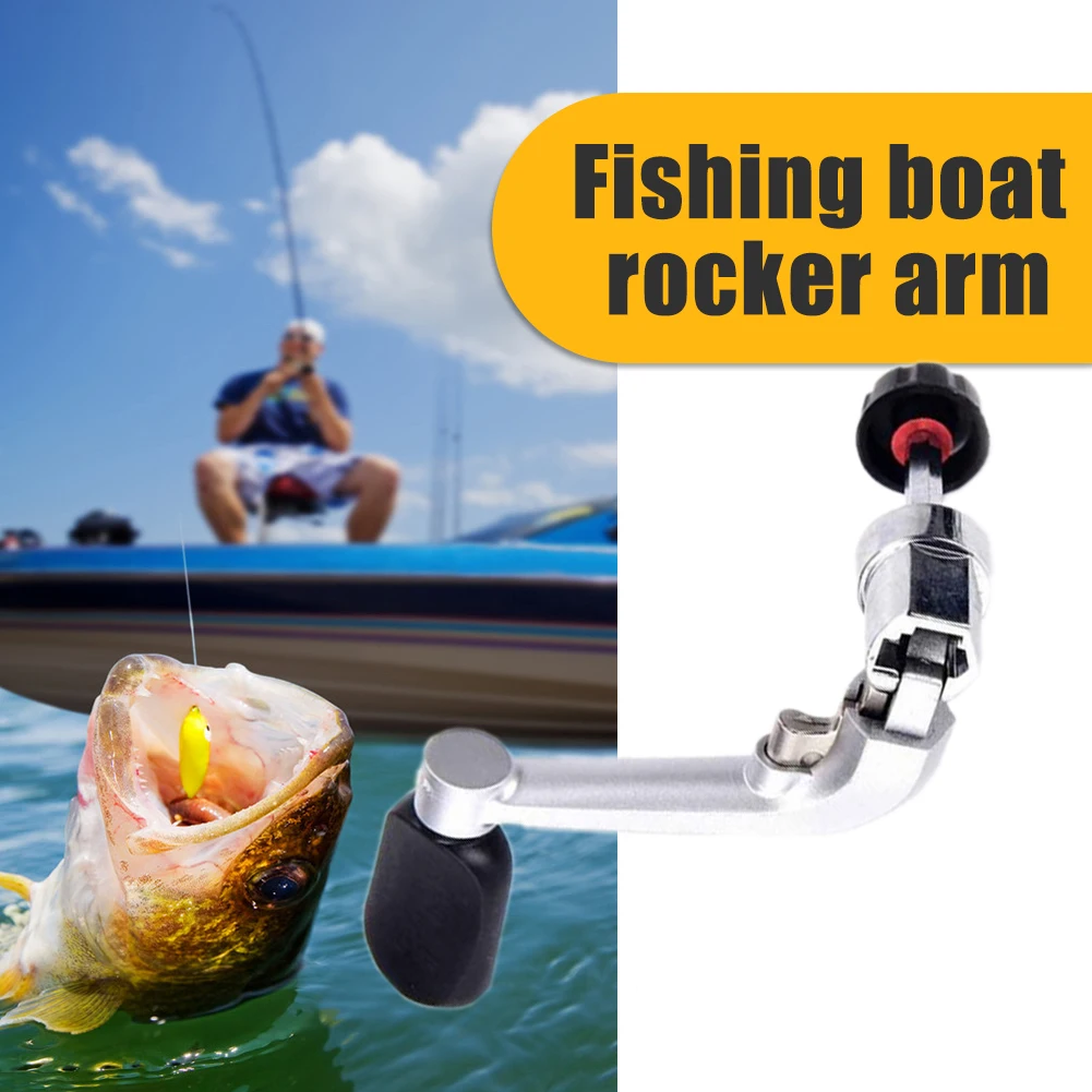 S/M/L Plastic Fishing Reel Handle High Quality Metal Spinning Reel Crank Portable Fishing Tackle Accessories