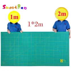 1*2m Super Large Cutting Mat for Sewing Home Hobby Table Craft Self Healing White Core Perfect for Quilting & Art Projects