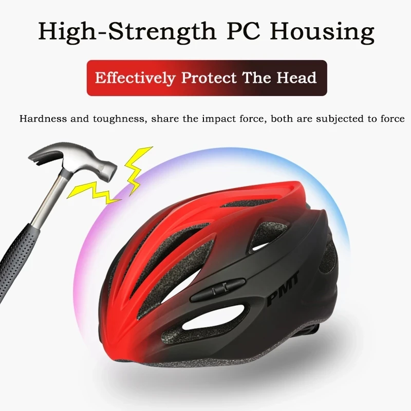 PMT K15 Bicycle Helmet Mips System Ultralight Intergrally-Molded Road Mountain Bike DH Sports Riding Helmet Cycling Safety Hat