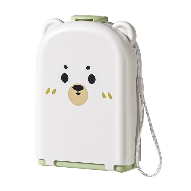 مجموعة فرش زجاجات الأطفال للسفر - فرش تنظيف آمنة من السيليكون لحديثي الولادة مع صندوق تخزين للزجاجات والحلمات والإكسسوارات