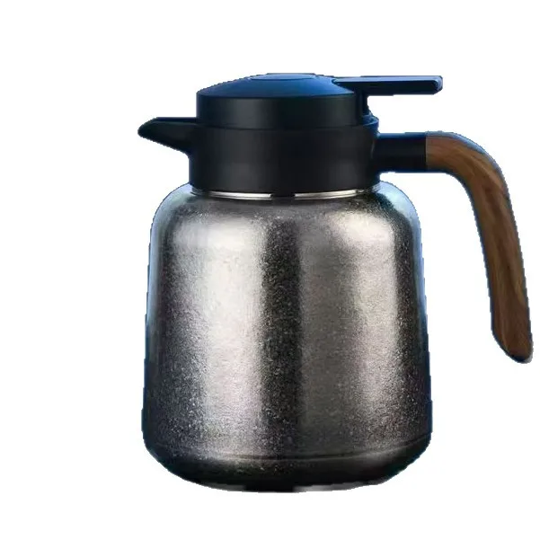 

Inside and outside pure titanium stuffy teapot bubble insulation pot Home office stew teapot Coffee