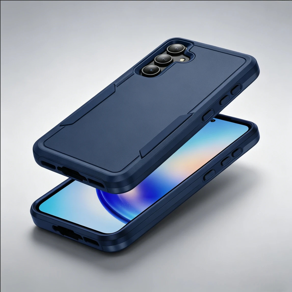 Shockproof Case for Samsung Galaxy S26 S25 S24 S23 FE S22 S21 Plus Ultra Plain Heavy Duty Military Grade Protective Cover