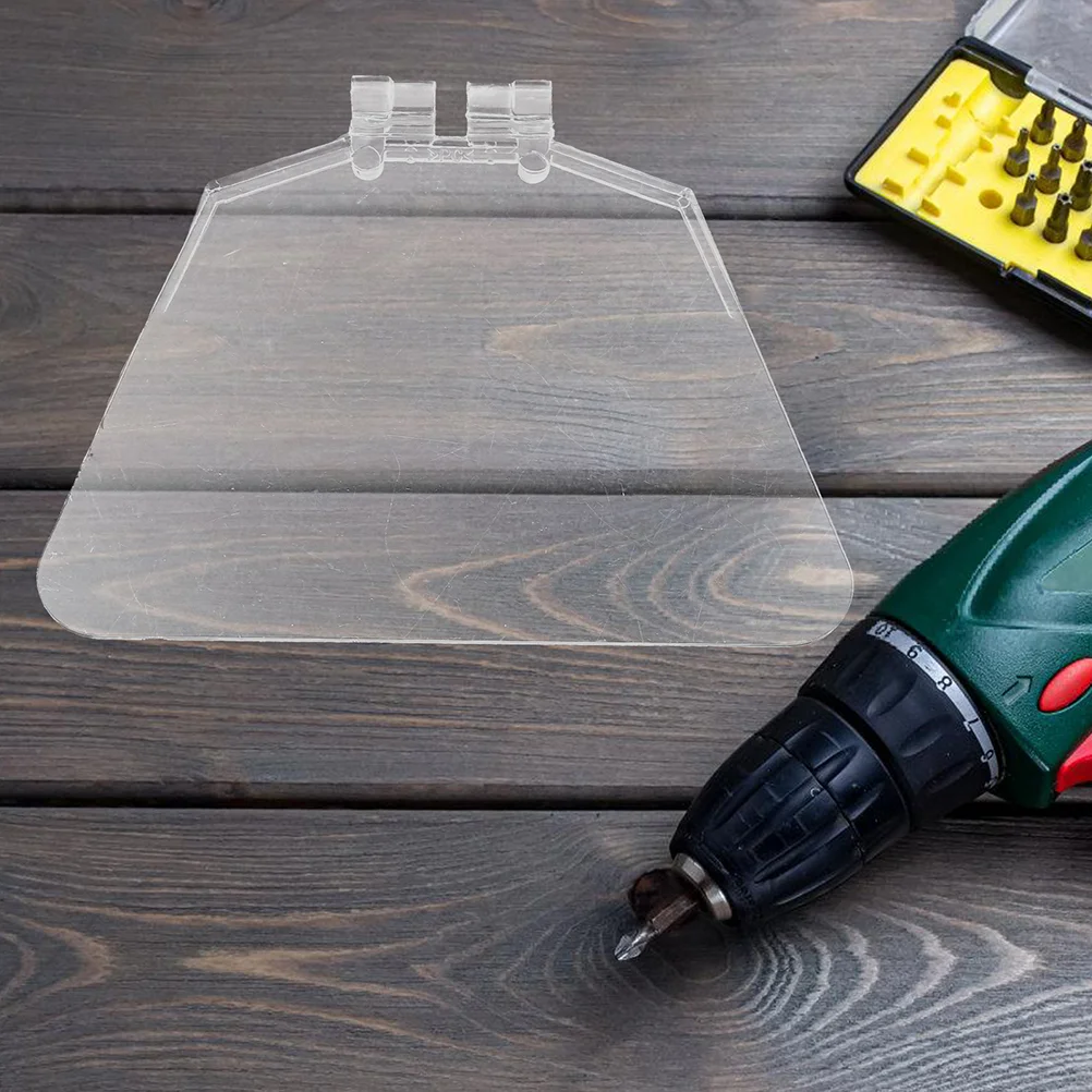 2 Pcs Grinder Protective Glasses Bench Guard Wet Attachment Accessories Plastic