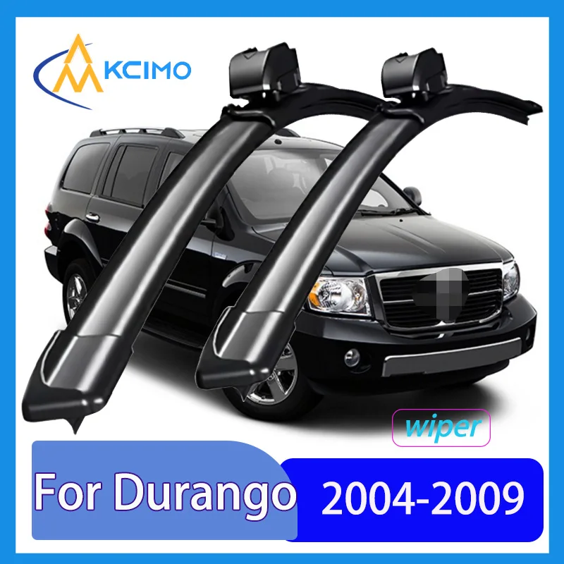 

For Dodge Durango HB 2004-2009 Chrysler Aspen Front Windshield Wiper Blades 2pcs Slient Rain Windscreen Window Accessories