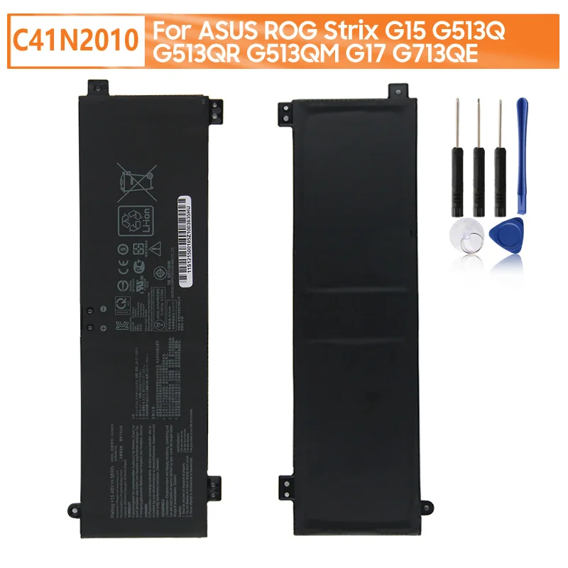 C41N2010 Laptop Battery For ASUS ROG Strix G15 G513Q G513QR G513QM G17 G713QE G713QE-HX008T Free Tools 3620mAh