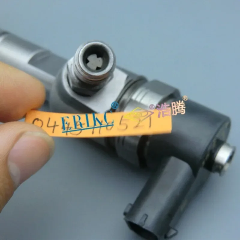 ERIKC 0445110521 Common Rail Diesel Fuel Inyection for 0445 110 521 Original Injector Assy 0 445 110 521 for Kobelco JMC