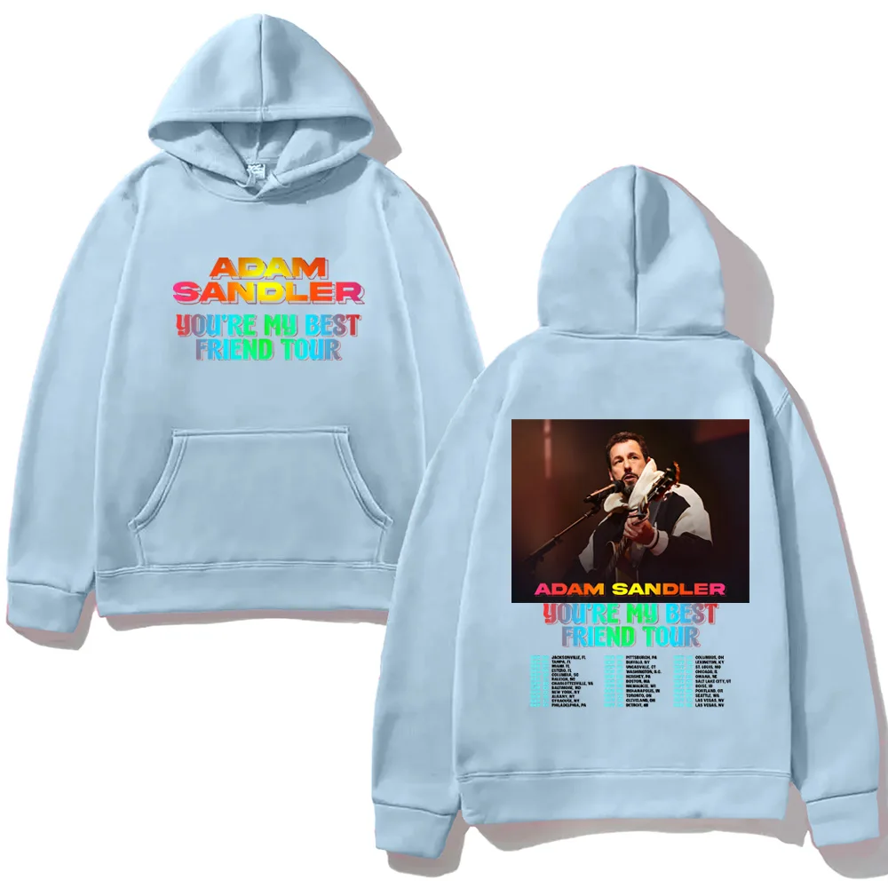 Adam Sandler Hoodie Mode Sweatshirts Harajuku Ästhetischer Hoody Klassisch Hochwertige Weiche Bequeme Punk Kapuzenpullover