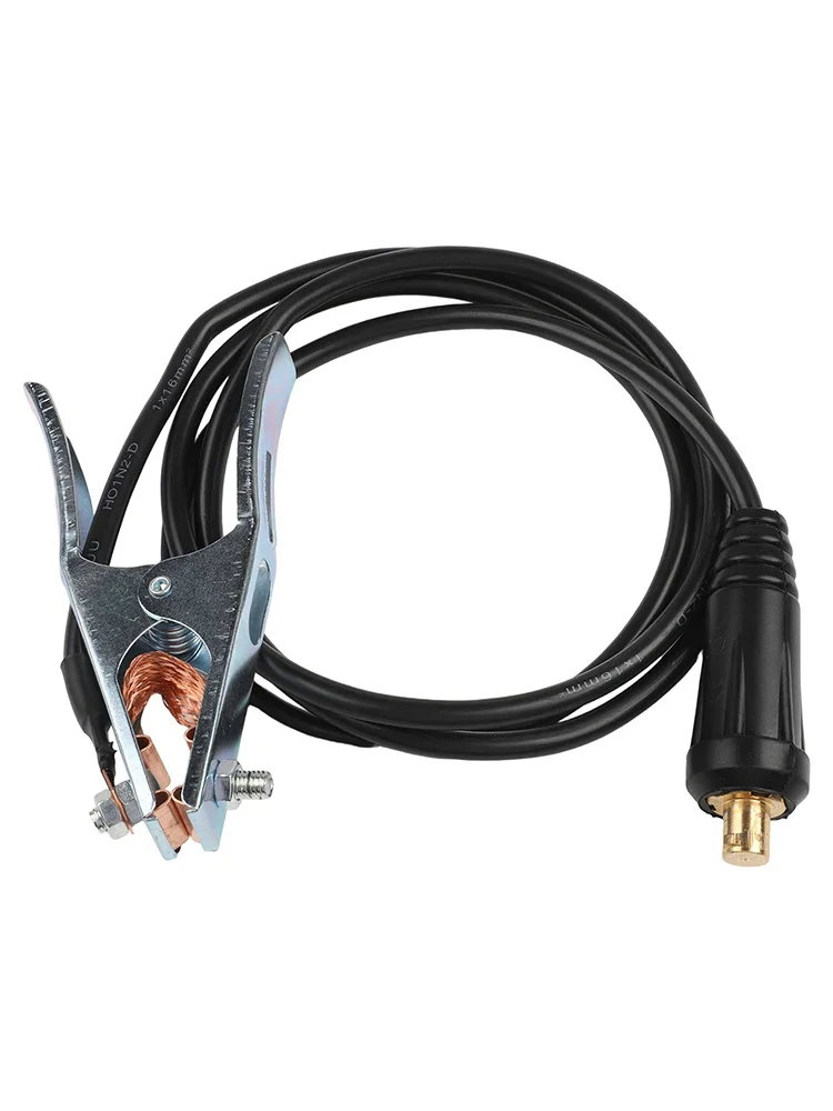 Easy To Use Welding Accessory Insulated Ground Clamp 300A Welding Clamp Comfortable Grip Ergonomic Handle Industrial Use