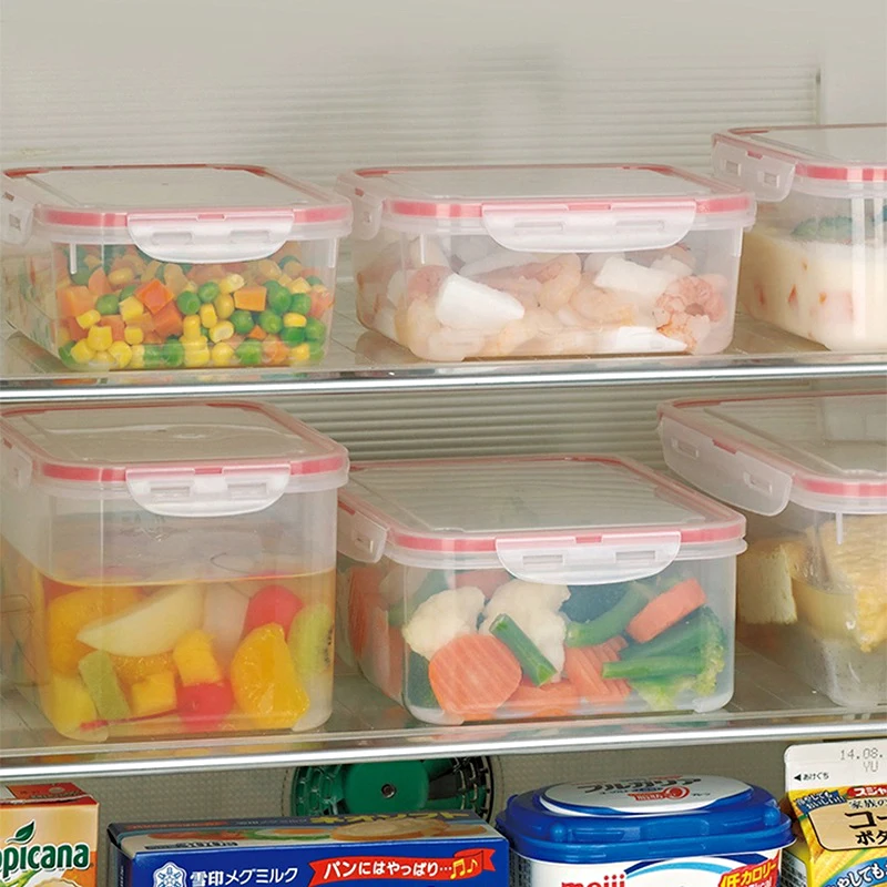 Sed Cam Lunch Box Fruit Food Container Refrigerator Microwave Se Long Rectangle Plastic Box Inomata 85 Series Japan