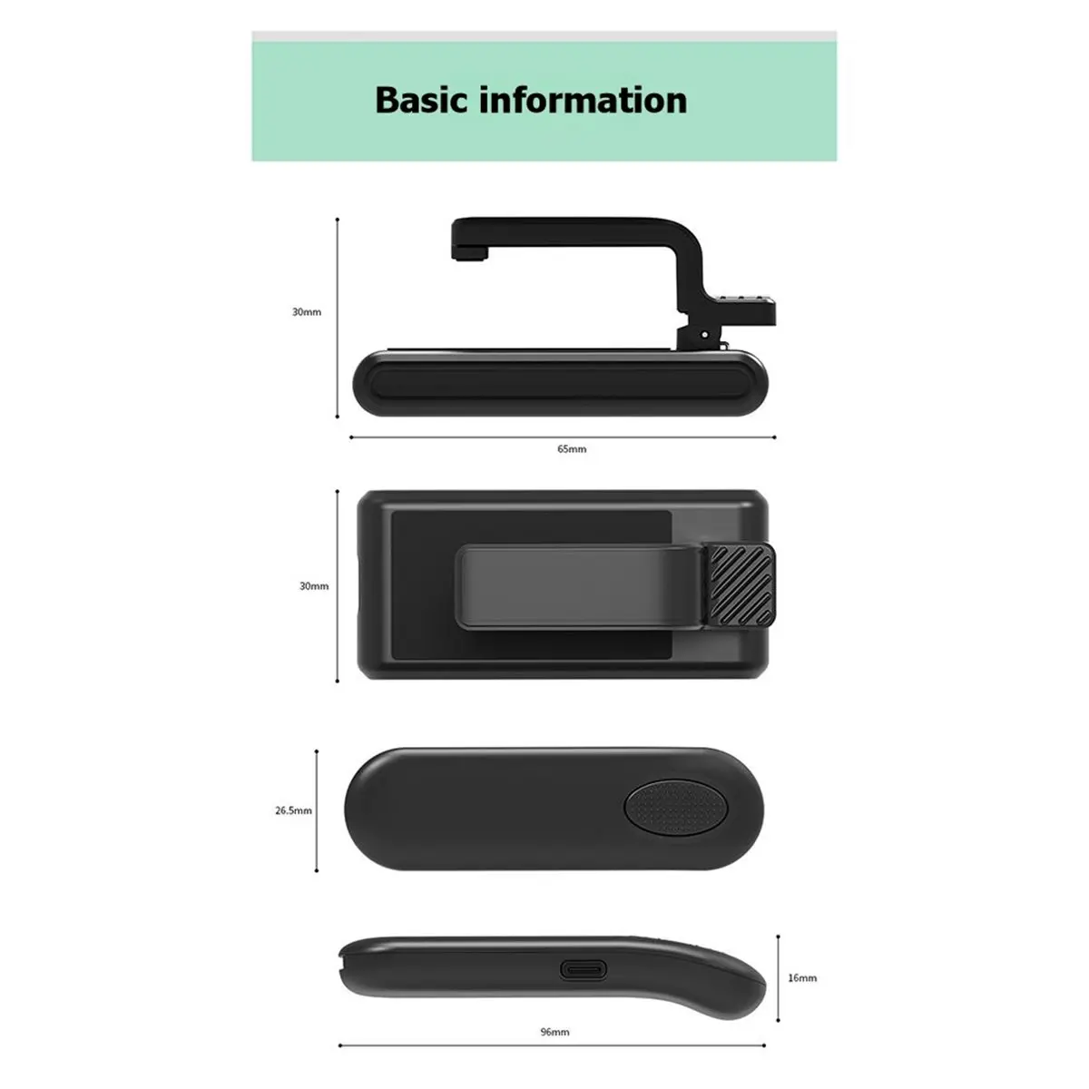 

NEW FACTORY~Page Turner Holder for Gooseneck Reader Mount Adjustable Hands Free E-Reader Stand Compatible for