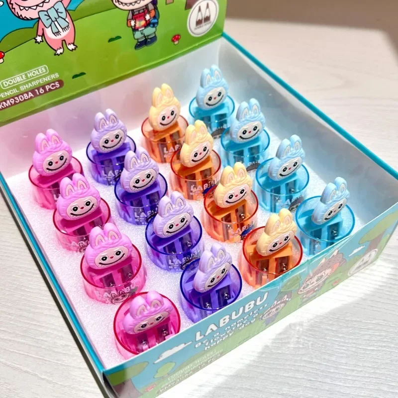 5/10/16pcs Random Color Rabbit Doll Pencil Sharpener Cartoon Cute Student Pencil Sharpener Tool Stationery Learning Supplies