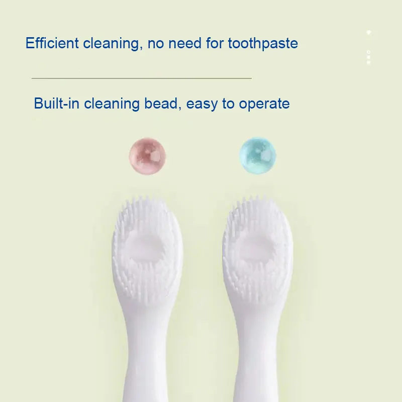 20PCS Portable Travel Toothbrush Mini Exploded Bead Toothbrush Disposable Adult Cleaning Toothbrush Individually Packaged