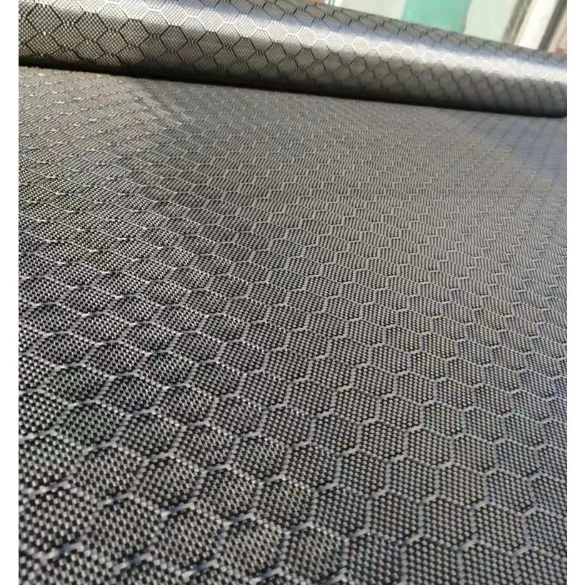 Free shipping Football pattern Real Carbon Fiber Cloth 3K 240gsm 31.5\