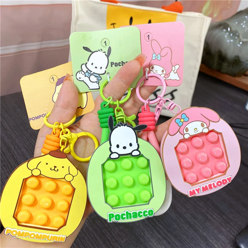 ハローキティキーホルダー女の子バッグ Kt 猫漫画人形おもちゃ絶妙なキーチェーンかわいいサプライズ女の子子供ギフト