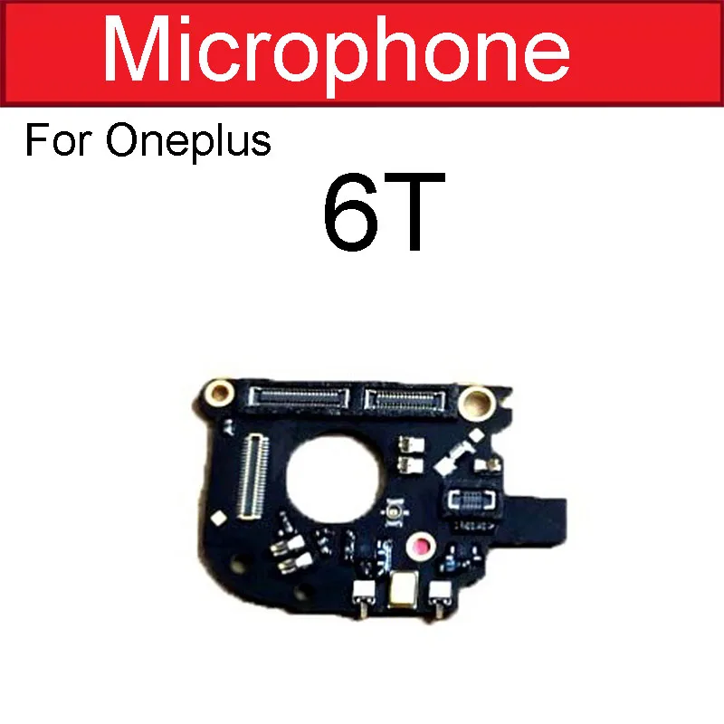 Microphone Board Module For OnePlus 1+ 1 2 3 3T 5 5T 6 6T 7 7T Pro Vibrator Motor Microphone Flex Cable Replacement Repair Parts